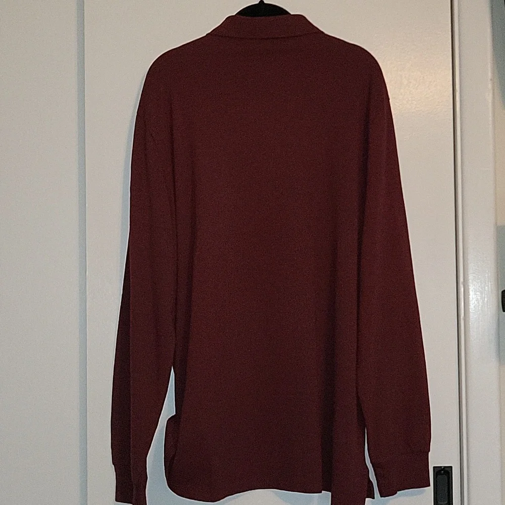 NWT Men's Classic Fit L/S Mesh Polo by Polo Ralph Lauren, Size XL - Picture 6 of 7